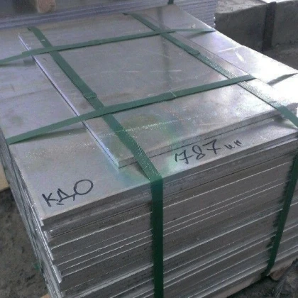 Анод кадмиевый х/к Кд1 6х100х1000 мм ГОСТ 1468-90